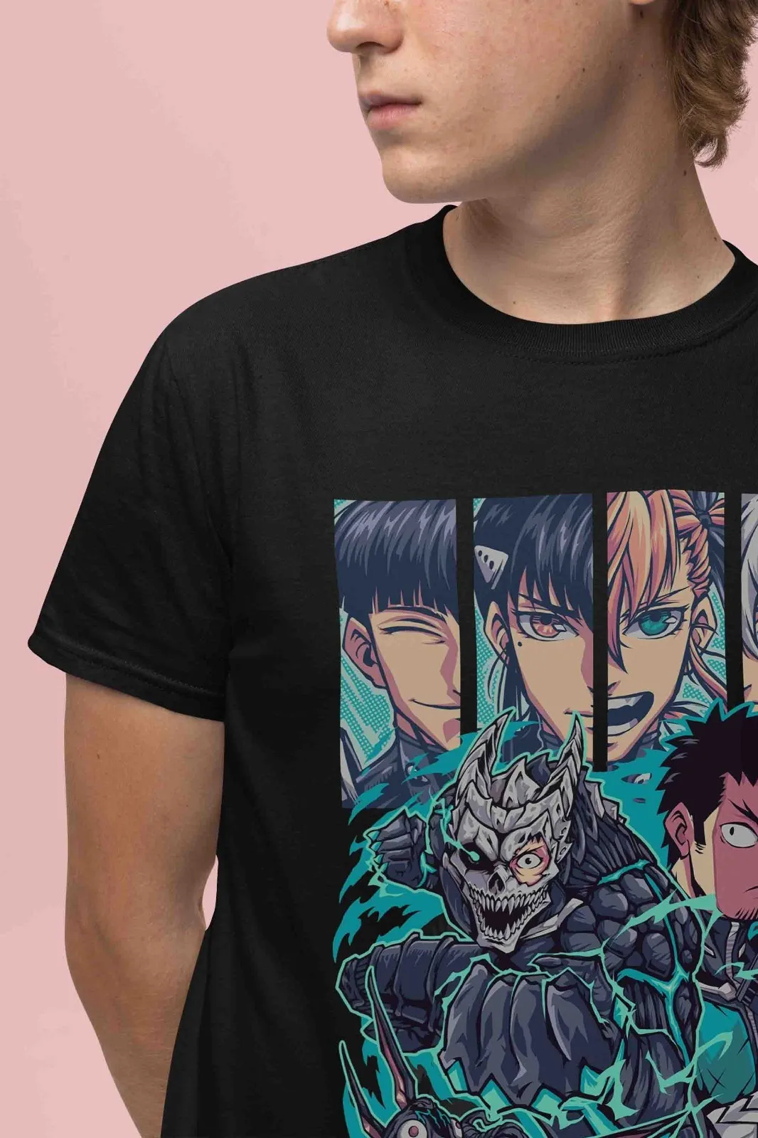 Kaiju N 8 Shirt Kafka Tshirt Mina Ashiro T-Shirt Reno Kikoru Top Isao Anime Tee