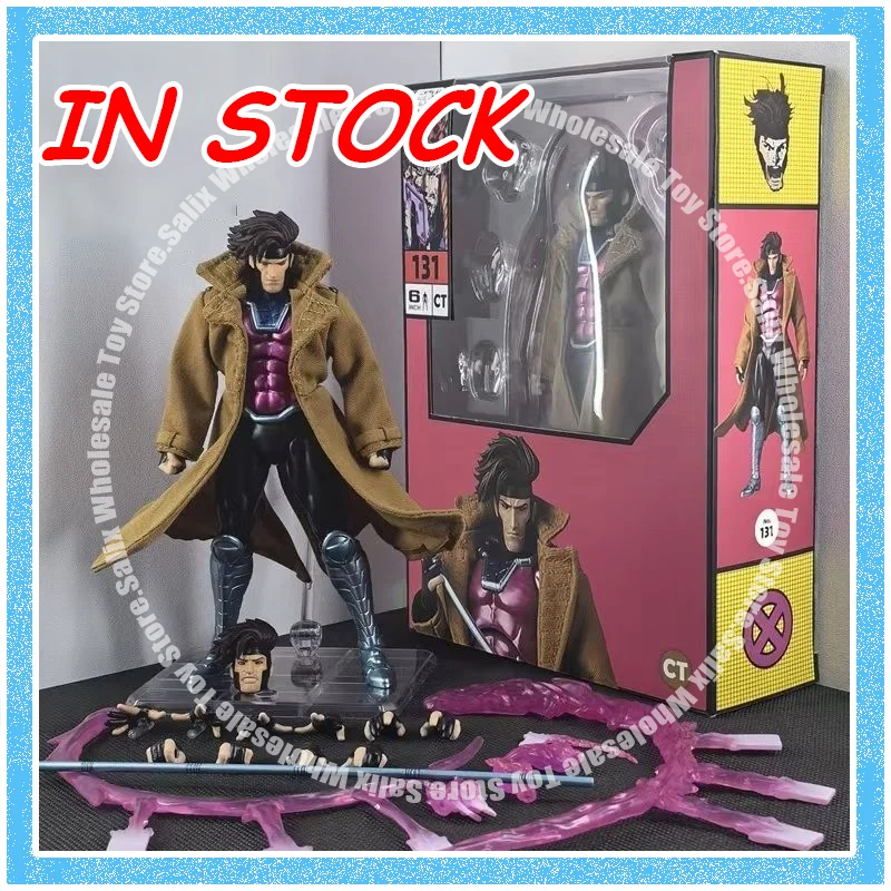 

In Stock Ct Toys X-Men Mafex 131 Gambit Figure Wolverine Shf Hot Anime Action Figure Figurine Statue Model Toy Gift Customized