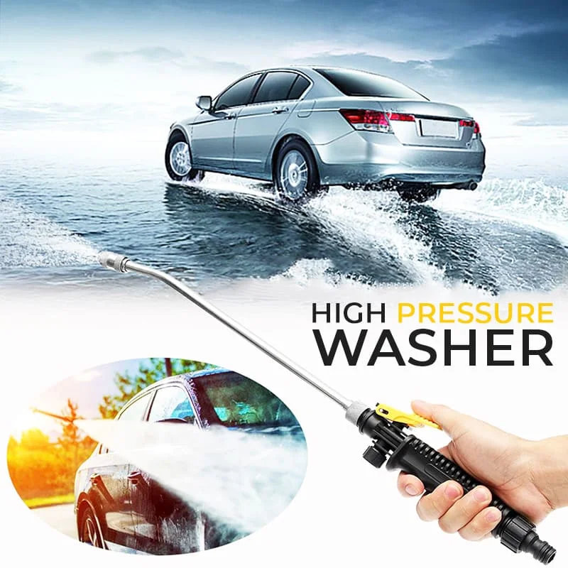 2-IN-1 High Pressure Washer Car Washing Adjustable Stainless Steel Air Conditioning Cleaning Nozzle Garden Water Gun Tool