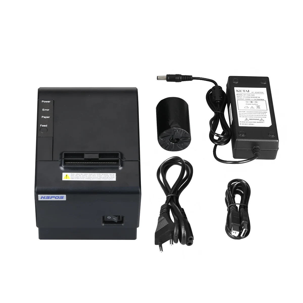 HS-K58C Series Thermal Receipt Printer with Cutter USB LAN BT WIFI GPRS 58MM 120MM/S