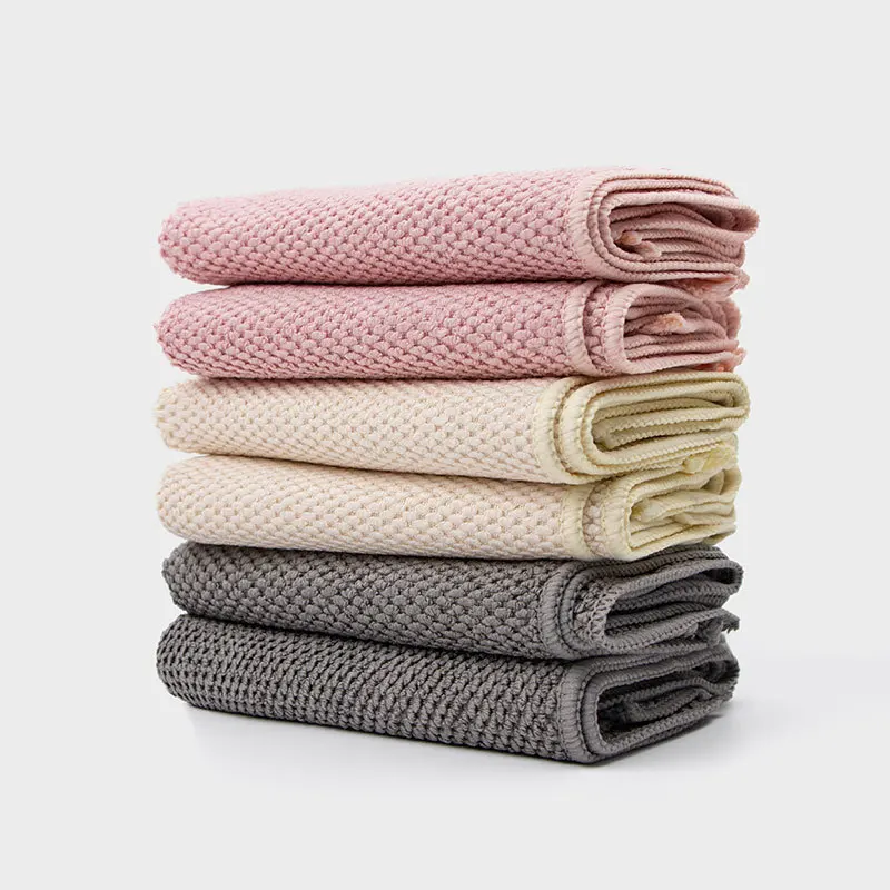 Household Corn Grain Scrubbing Cloth Cleaning Towel Multi-functional Thickened Kitchen Absorbent Cleaning Dishcloth