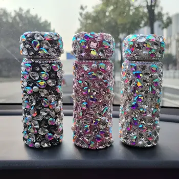 בקבוק תרמוס יהלום ריינסטון מיני דופן כפולה נירוסטה בקבוק מים מבודד כוס ואקום 150 מ 10 best sales כוס בלינג - №6