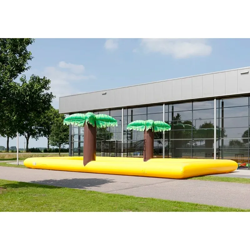 2026 PVC Inflatable Volleyball Pool Court Commercial Outdoor Sports Game Venue