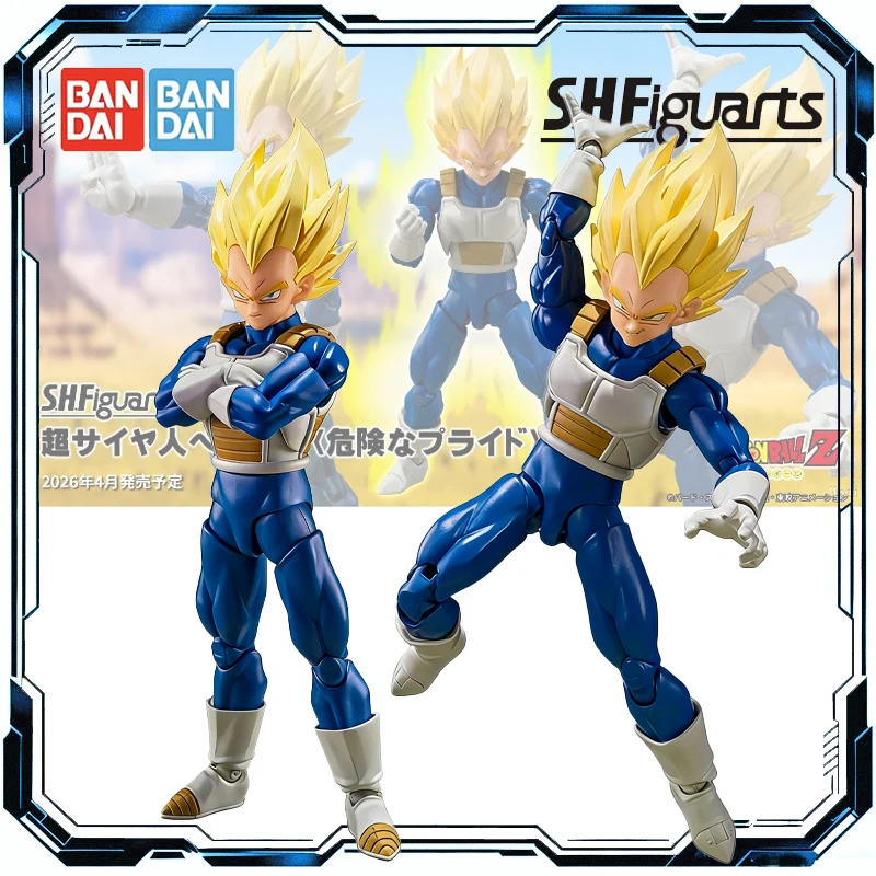 

Bandai Spirits: S.H.Figuarts Super Saiyan Vegeta (Dangerous Pride) – Dragon Ball Z Action Figure Toys for Boys Girls Gift