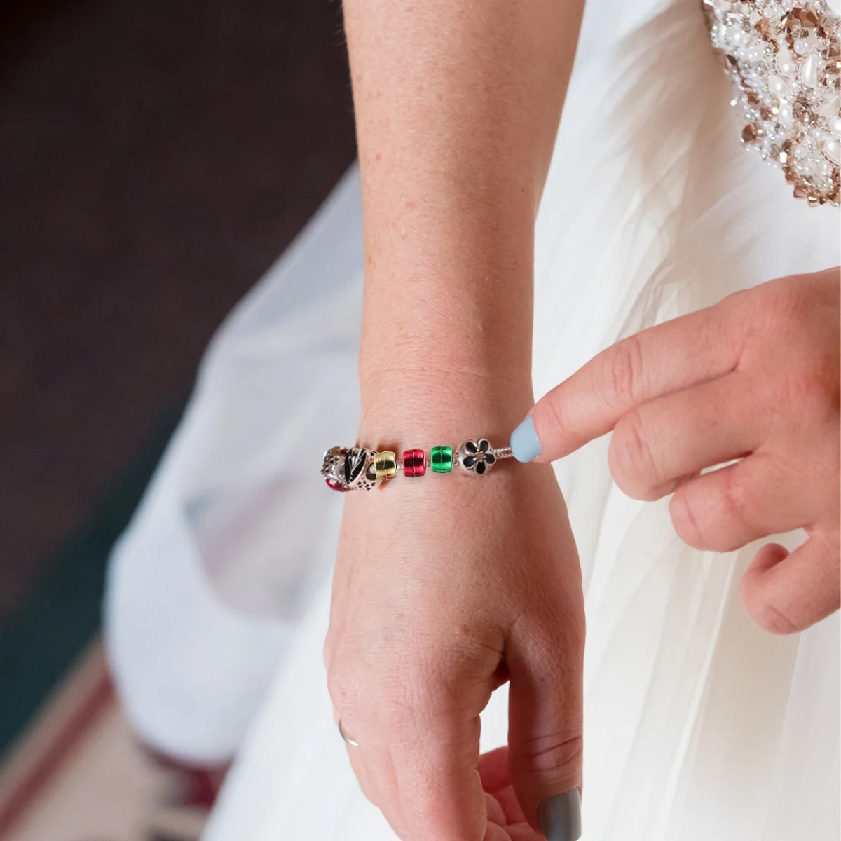 

600Pcs Round Beads Jewelry Accessories Bright Colors Lightweight Durable Home Party Decor Plastic Beads Bead Pendant