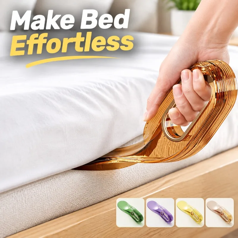 Mattress Lifter Bed Sheet Tucking Gadget Labor-saving Bedding Organizer for Bedroom Sofa Sheet Inserting Securing Holder Vessel