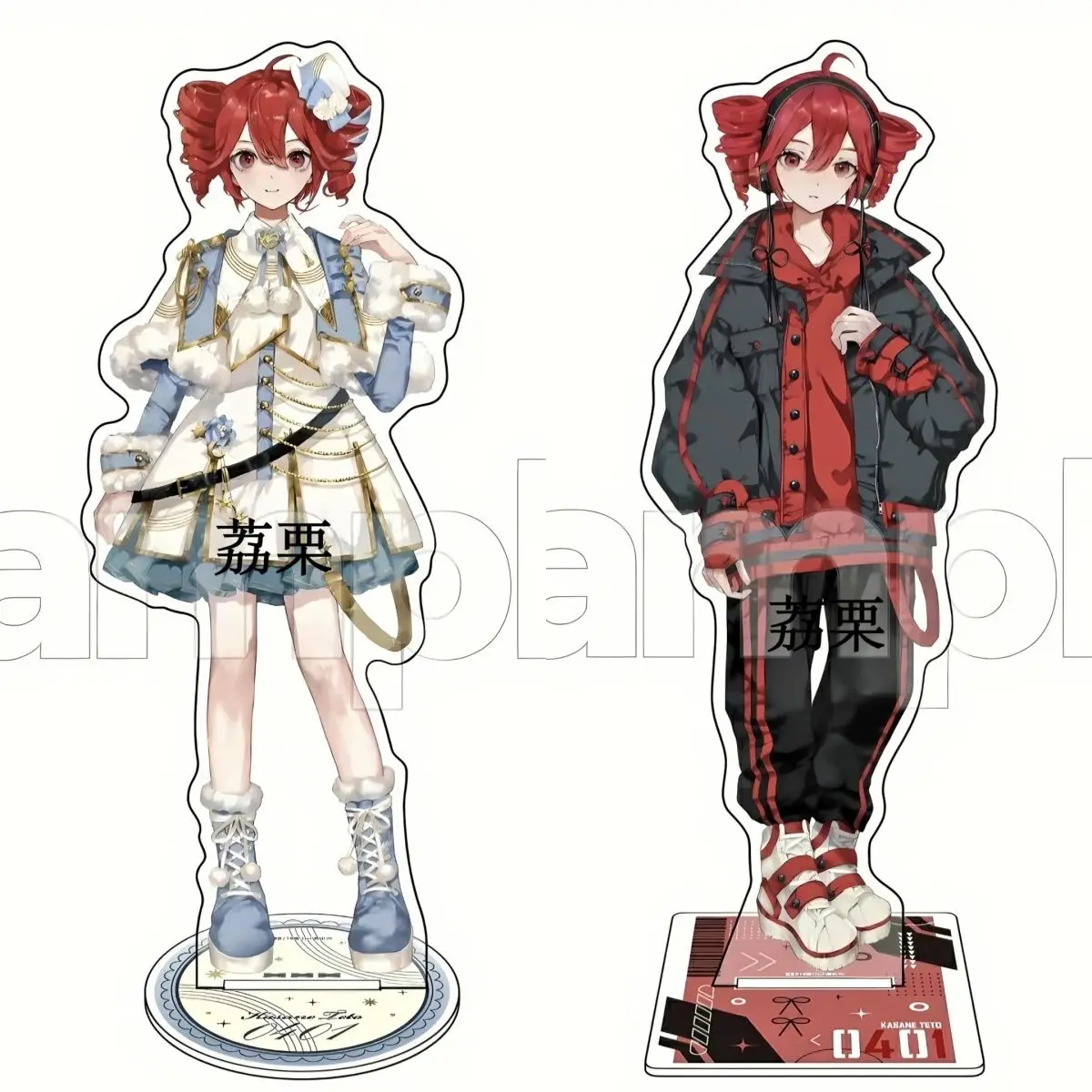 Anime Figure Kasane Teto Cosplay Acrylic Stand Model Plate Desk Decor Standing Sign Figures Friends Gifts