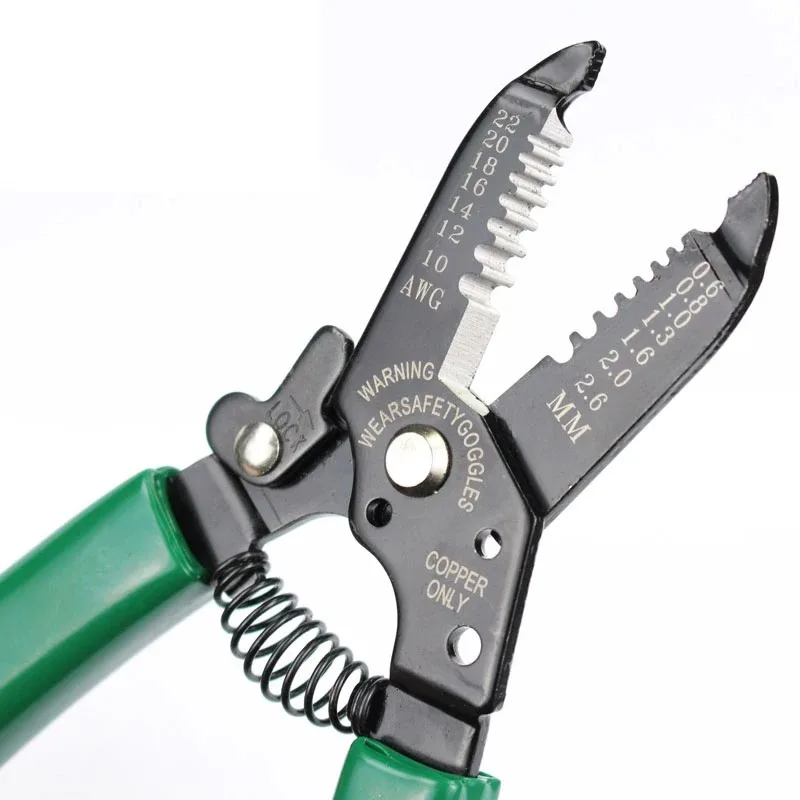 LAOA 7inch Wire Stripping Pliers Multifunction Cable Stripping Tools Portable Electricians Pliers