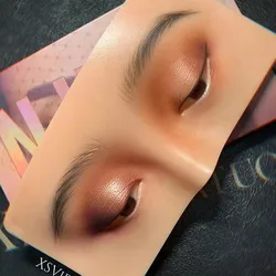 1Pcs Makeup Practice Face Makeup Practice Board Faccial Practice Skin For Professional and Beginners 3D Realistic Model