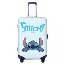 Cartoon Stitch disney Travel Luggage Cover Durable Suitcase Protector Washable Baggage Covers Fits