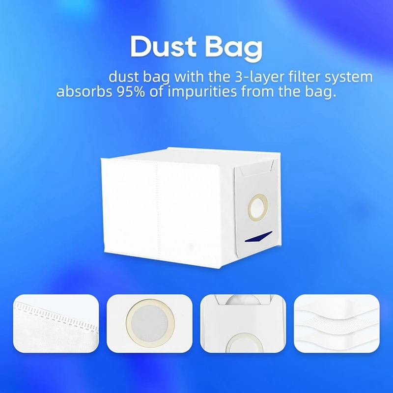 Promotion! For Ecovacs Deebot T30 Pro OMNI / T30 OMNI Main Side Brush HEPA Filters Mop Cloth Dust Bags Replacement Parts