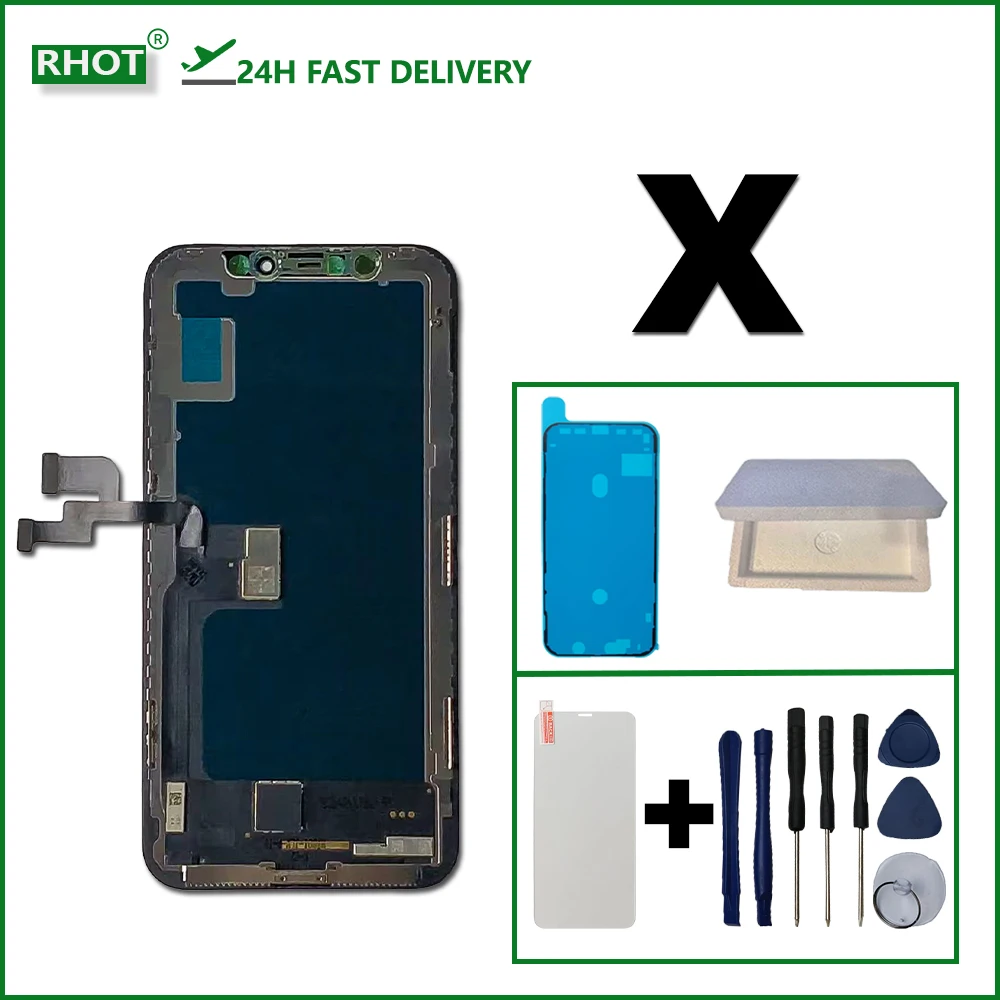 AAA INCELL Premium LCD For iPhone X LCD Display Touch Screen Digitizer Assembly Replacement For iPhone X LCD Repair parts