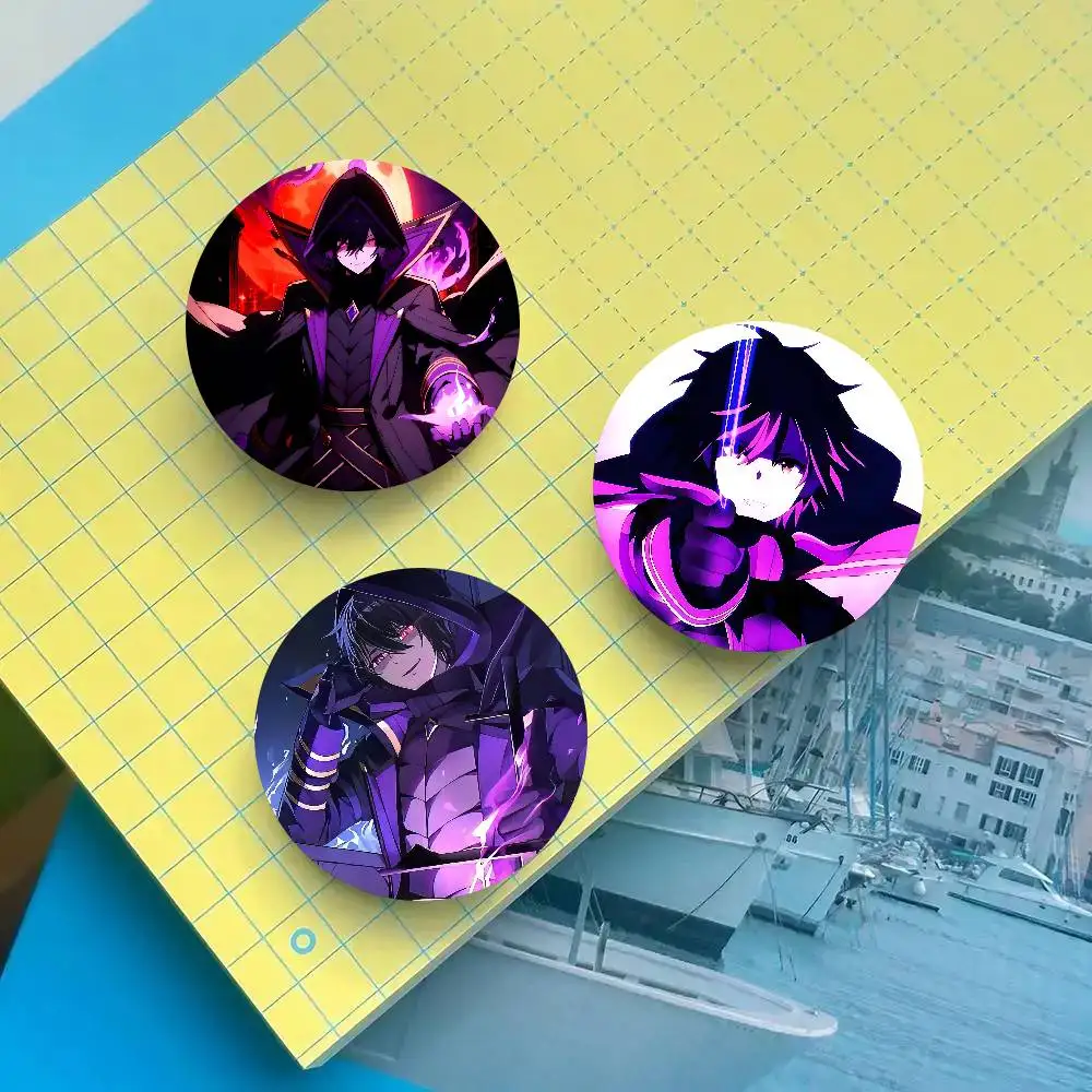 The E-Eminence In Shadow Badge Tinplate Meme Round Brooch For Hat Bag Creative Lapel Jewelry Accessories Gifts