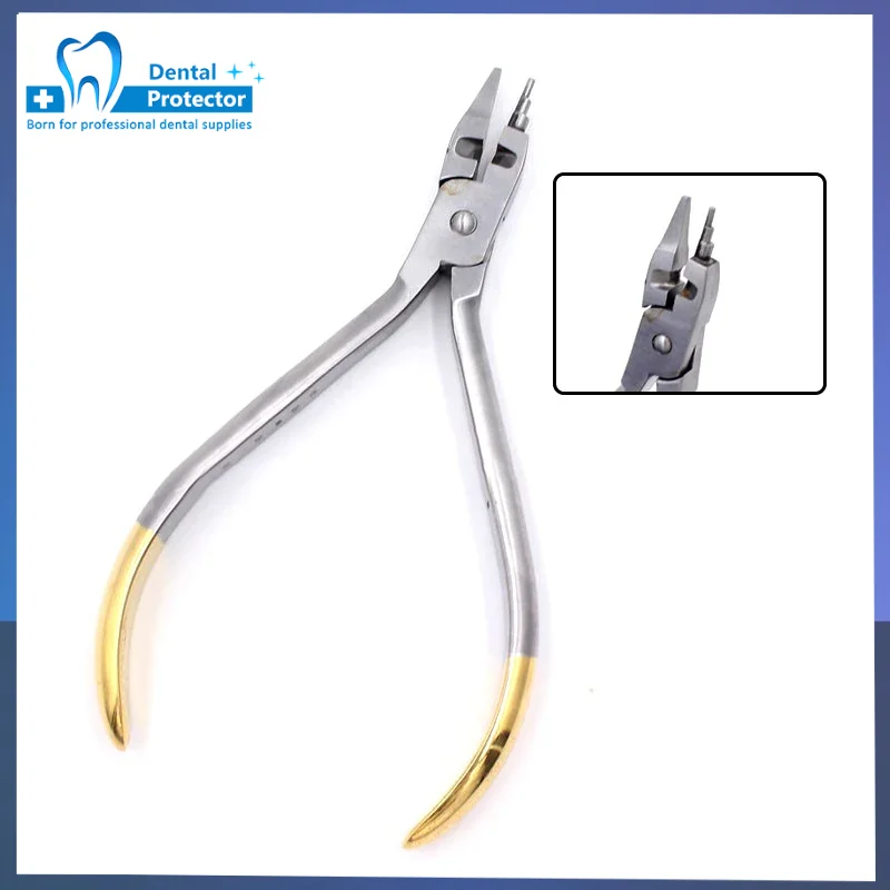 Dental Orthodontic Pliers Lingual Wire Niti Cinch Back Plier Needle Holder End Cutting Pliers Dental Tools