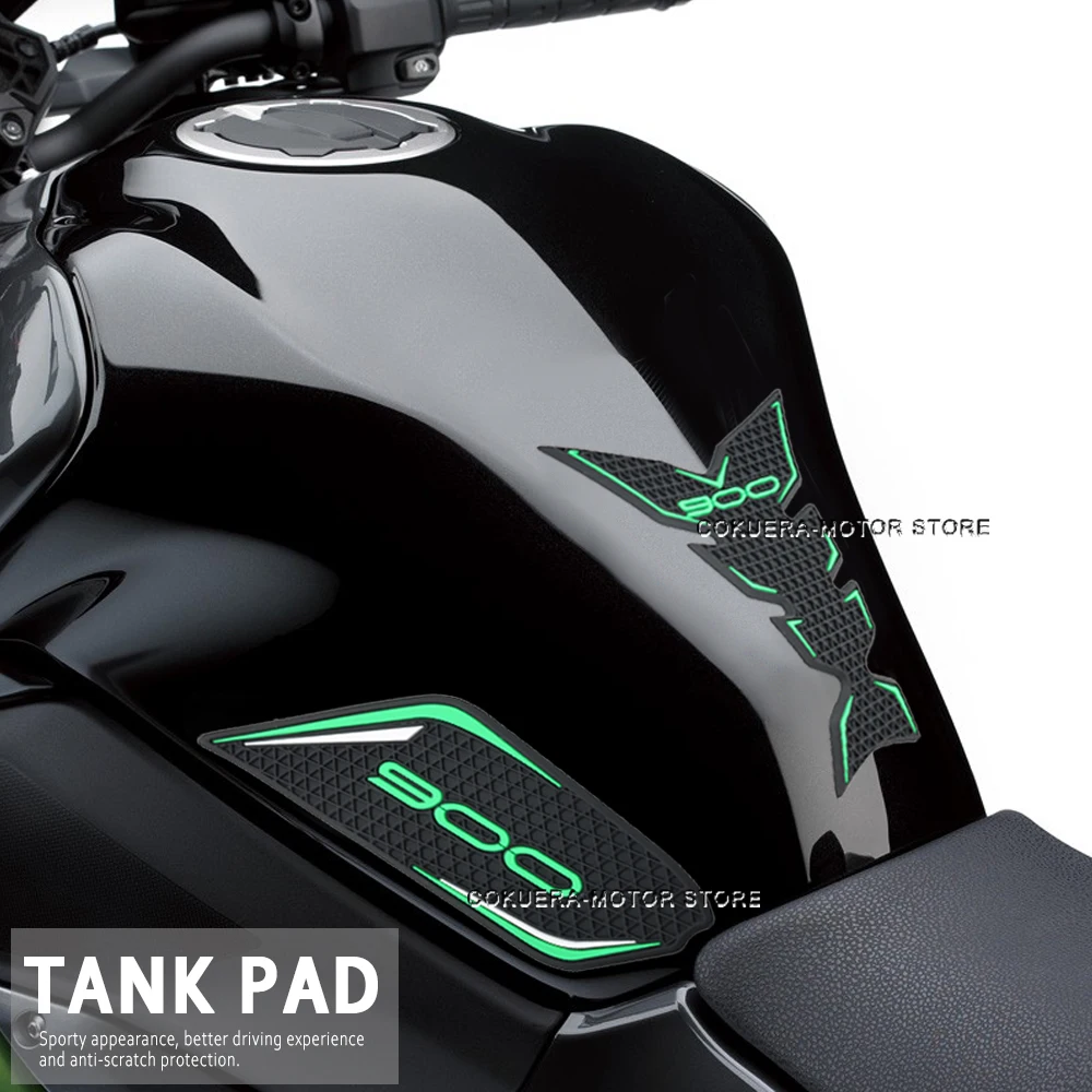 

Motorcycle Accessories Tank Pad Stickers Gas Tank Protection Stickers knee Pad Sticker For Kawasaki Z900 2021 2022 2023