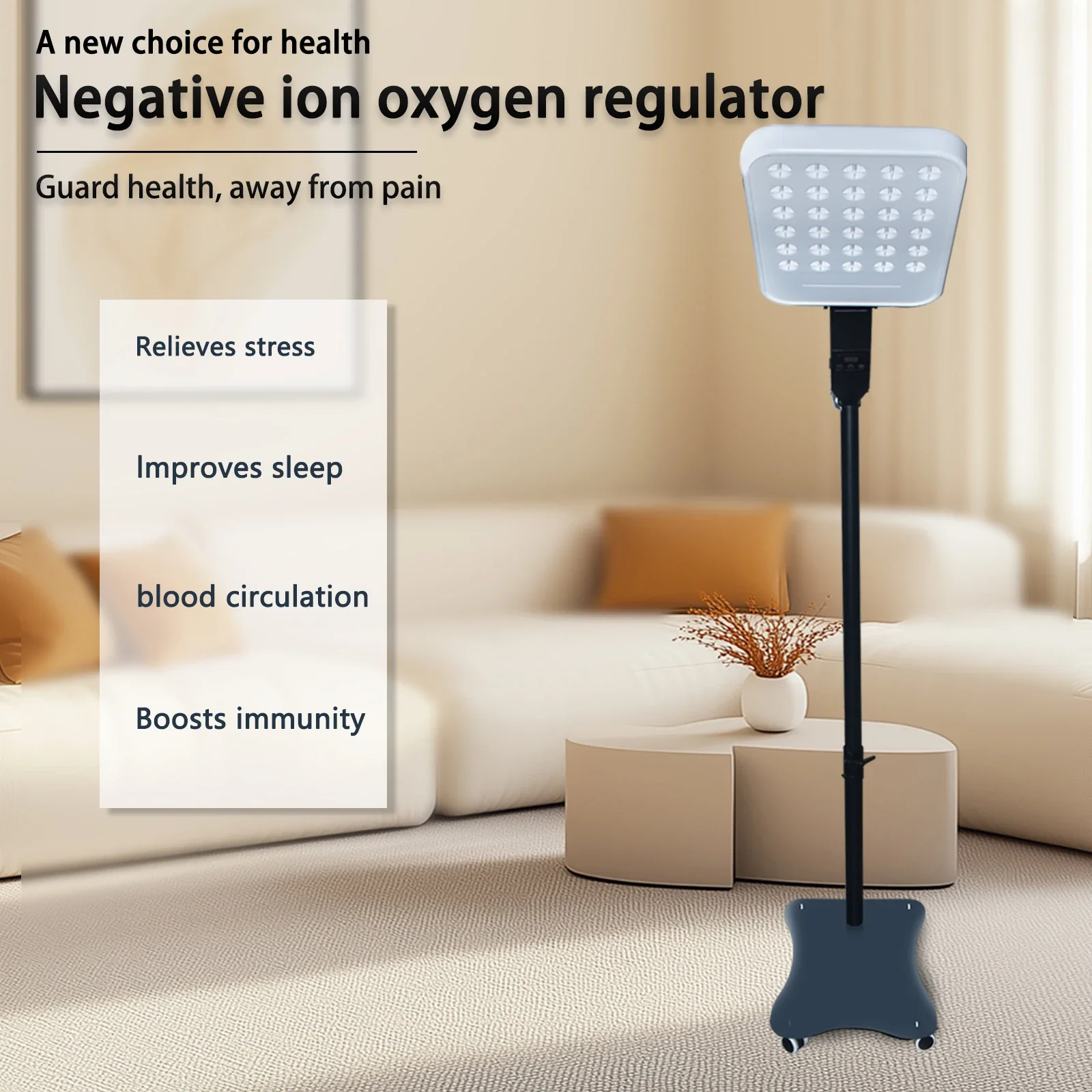 Terahertz Wave Light Moxibustion Health Maintenance Negative Ion Oxygen Modulator Physiotherapy Negative Ion Oxygen Regulator