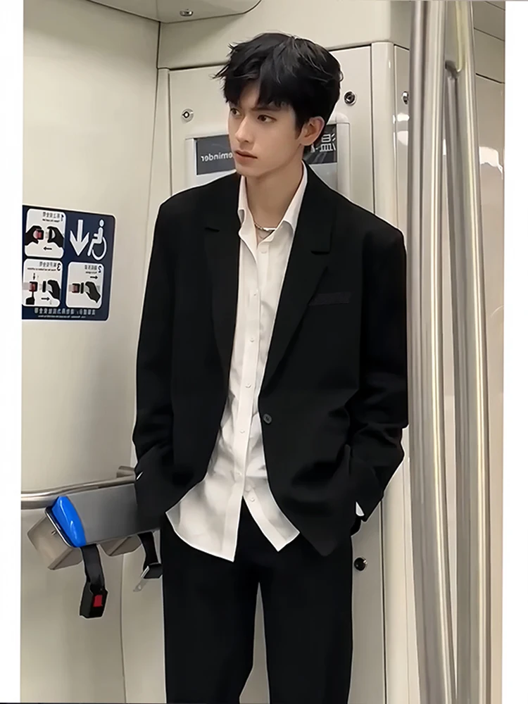 

Мужская повседневная куртка Cleanfit Blaoulder с мягкой подкладкой, укороченная, в западном стиле, из ткани Cosite, с воротником-стойкой