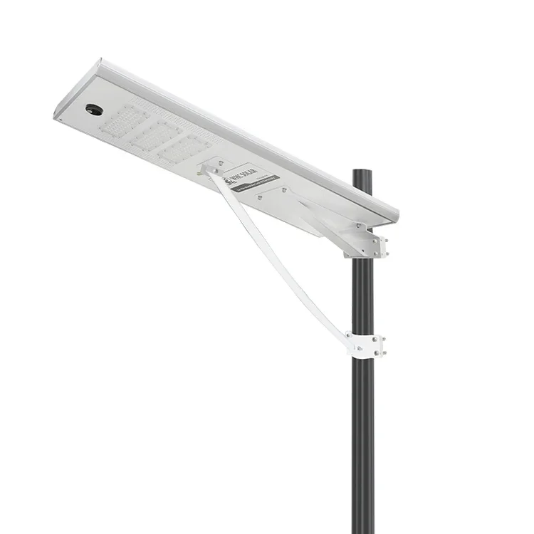 

Security Rechargeable Solar Led Street Light 60W Lampadaire Solaire With Ip Camera