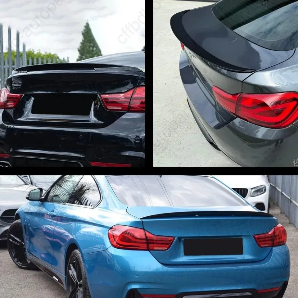 

Glossy Black MP Style Rear Spoiler Wing for BMW 4 Series F36 2014-2020 Vehicle Accessory