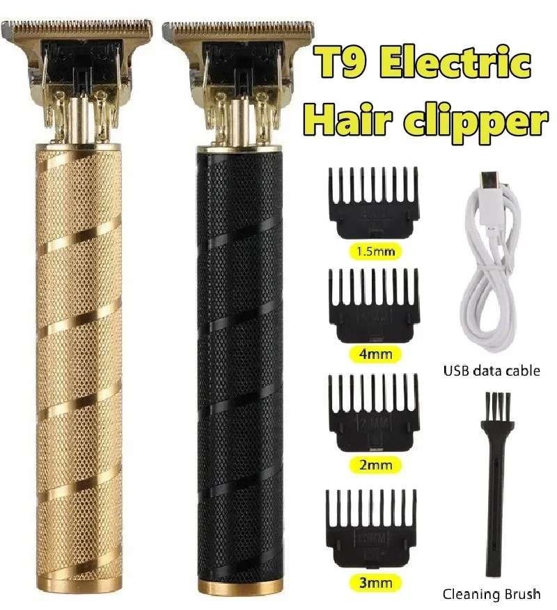 T9 Hair Clipper Man Shaver Trimmer For Men Rechargeable USB Electric Hair Cutting Machine New Barber Professional Beard Trimmer