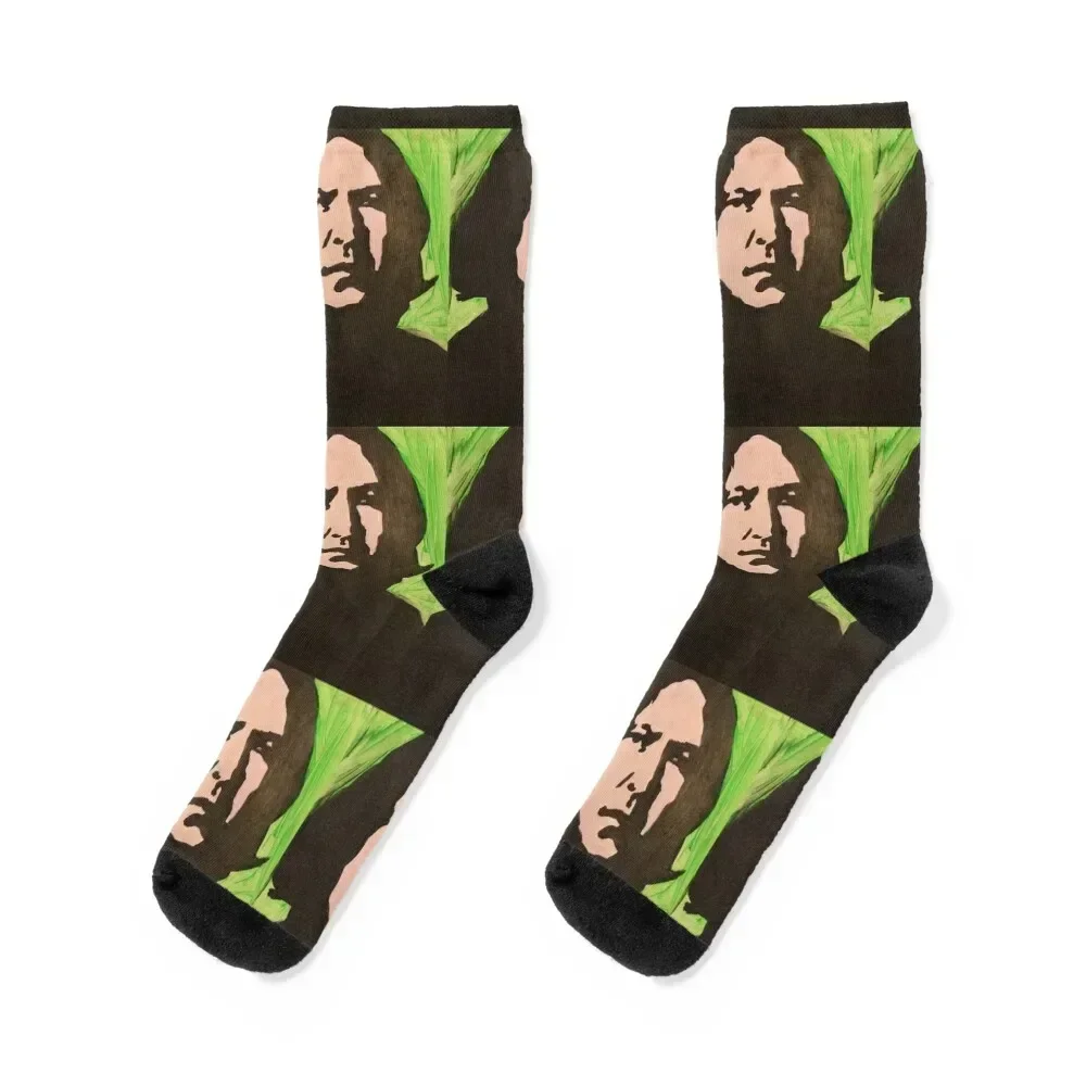 

Alan rickman Socks New year's floor golf Novelties Socks Girl Men's