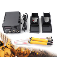 60W Digital Pyrography Machine with 19 Wood Burning Tips, High-Temperature Control, and Complete Set for Leather, Wood