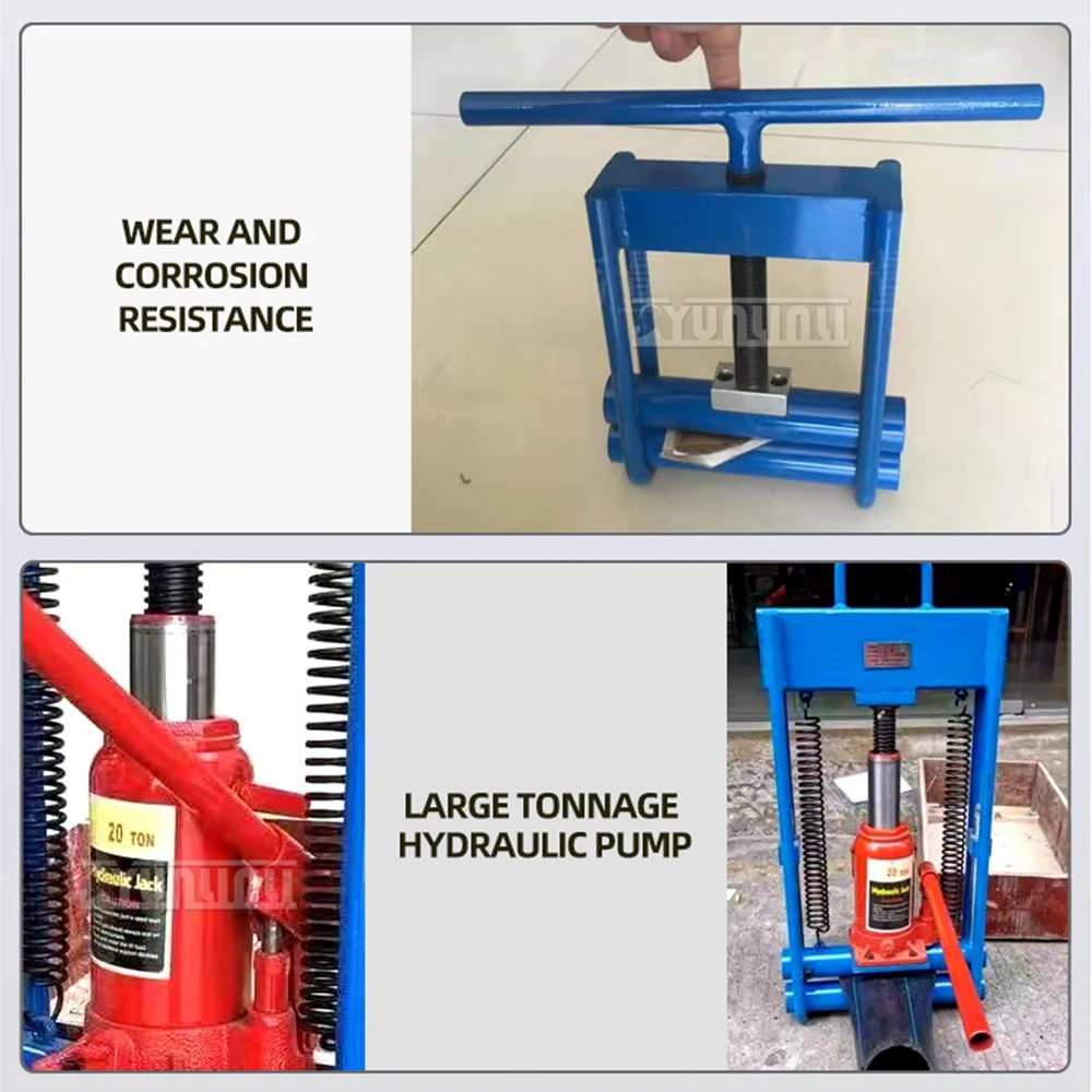 Imagem -05 - Tubulação de Água Hidráulica Water Stop Clamp Espremedor de Tubos pe Gás Stop Stopper Clamp Flattener Pipe Clamp 0110 mm