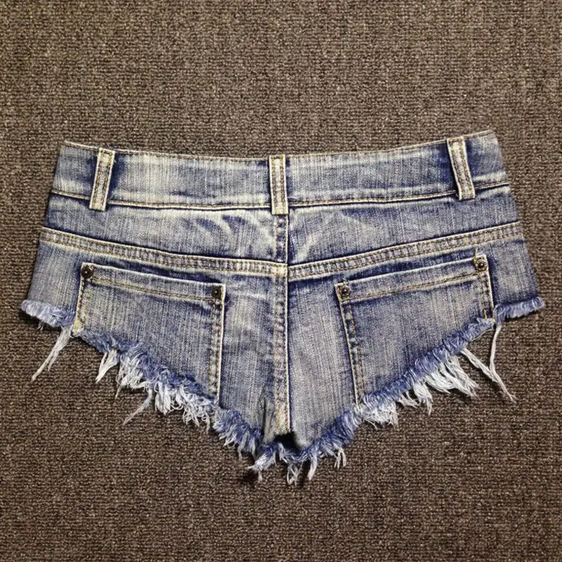 Sexy Denim Shorts Nightclubs 2024 New Summer Ripped Hole Jeans Shorts Women  Ropa Mujer