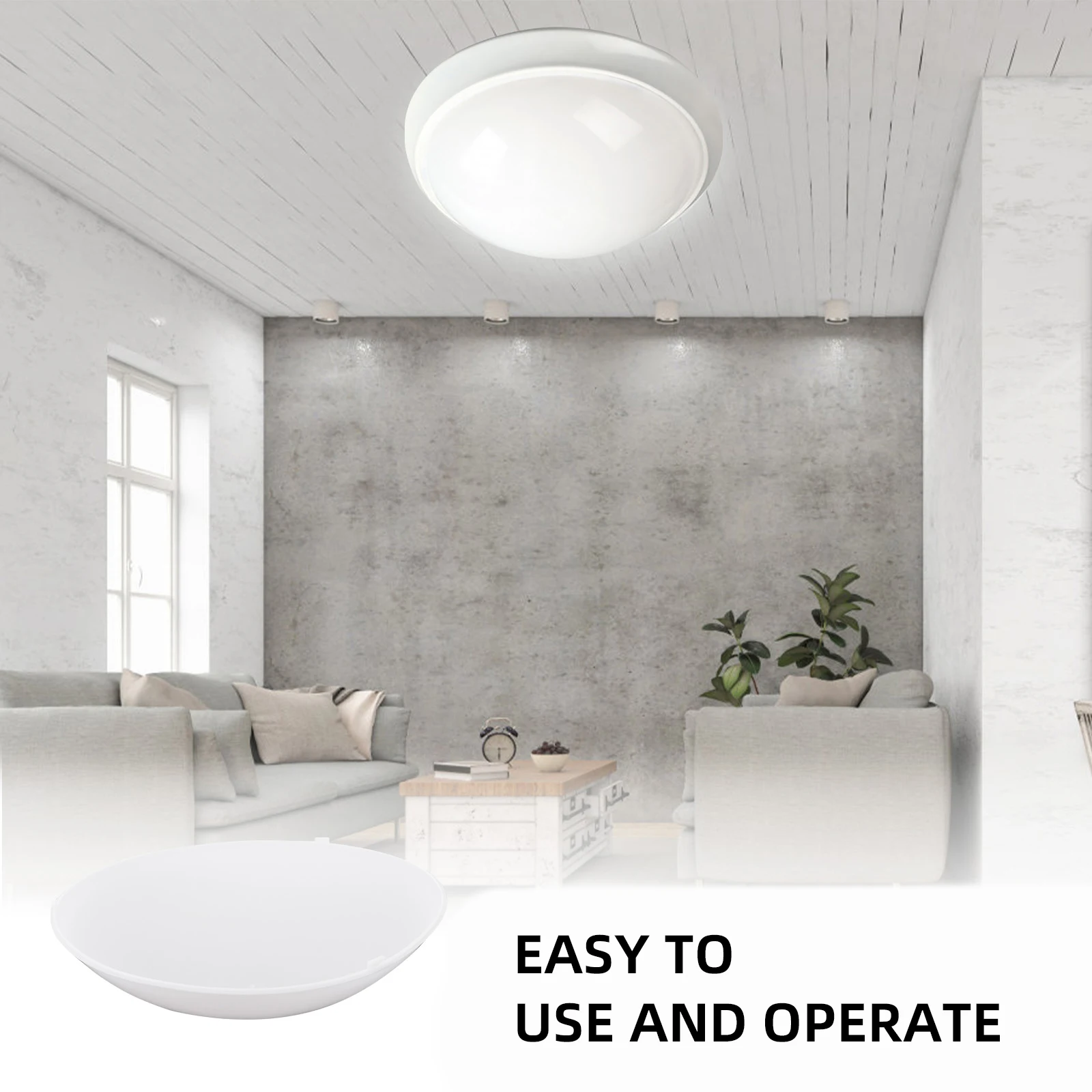 

4Pcs LED Bread Lamp Shade Modern Simple White Light Cover Flame Retardant Ceiling Lamp Decor Stylish Home Lampshades Ch