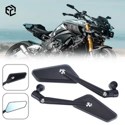 Espejo retrovisor lateral para motocicleta, accesorios para YAMAHA FZ1 MT09 MT07 XMAX 300 MT03, MT 09 07 NMAX 125 155 XSR125 155 FZ8 XJR