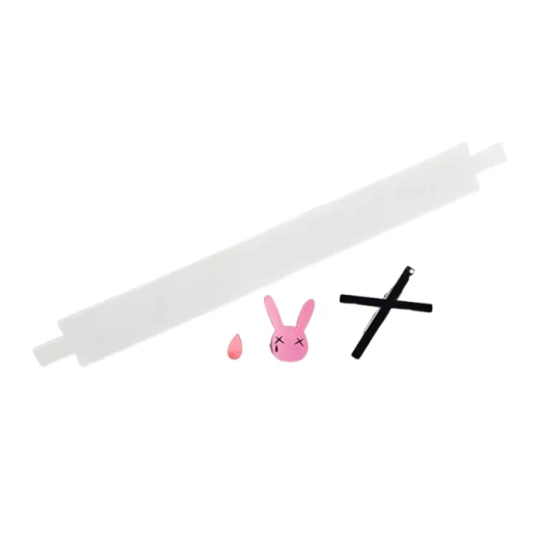 กิ๊บติดผมมิคุ กระต่ายคอสเพลย์ สไตล์อนาคต ของตกแต่งผมธีมอนิเมะ ที่คาดผมกระต่ายเล็ก สำหรับแฟนคลับ