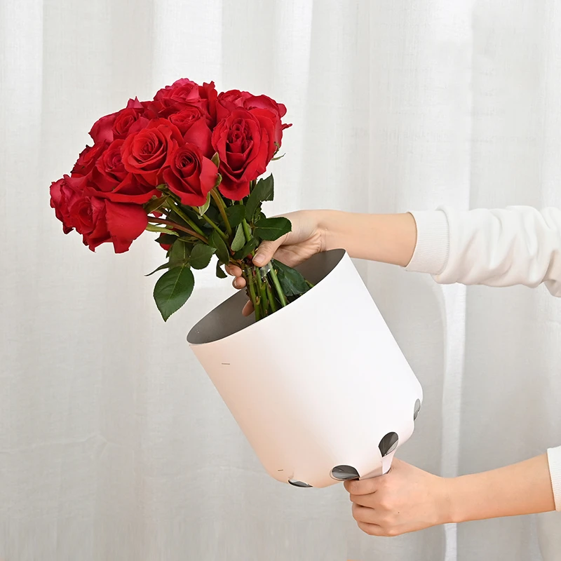 10 Sheets Shaping Paper Cardboard Round Bouquet Flower Packaging Lined With Cardboard