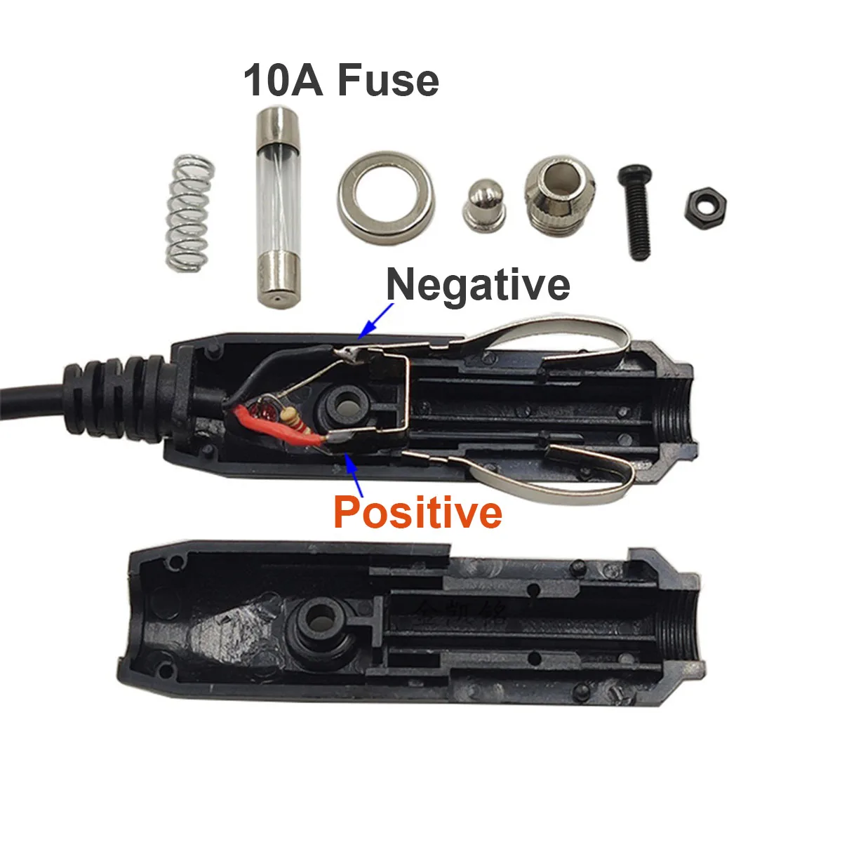 DC 5,5mm x 2,5mm macho a encendedor de cigarrillos de coche cargador de enchufe macho fuente de alimentación automática Cable de 18AWG para cámara CCTV refrigerador de coche