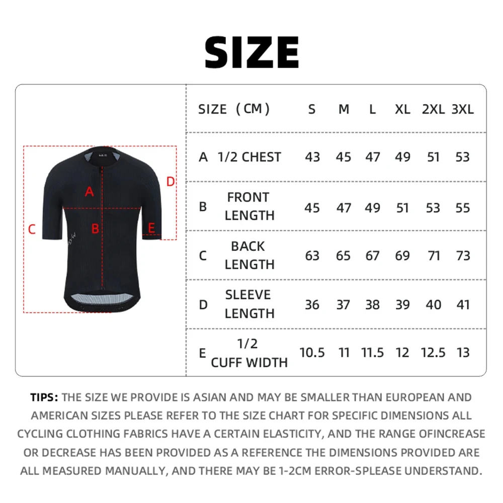 YKYWBIKE 2026 Herren Radtrikot Sommer Raglan Kurzarm Aerodynamisch Atmungsaktiv Schnelltrocknend Pro Rennrad MTB Fahrradshirt – Detail 6