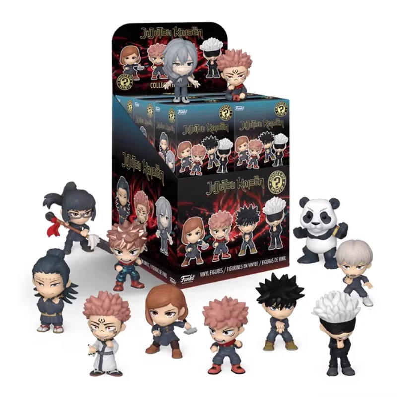 

Bandai Jujutsu Kaisen Anime Blind Box Cute Mini Figures Collectible Dolls Mystery Toy Gift For Birthday Party And Fans gift toys