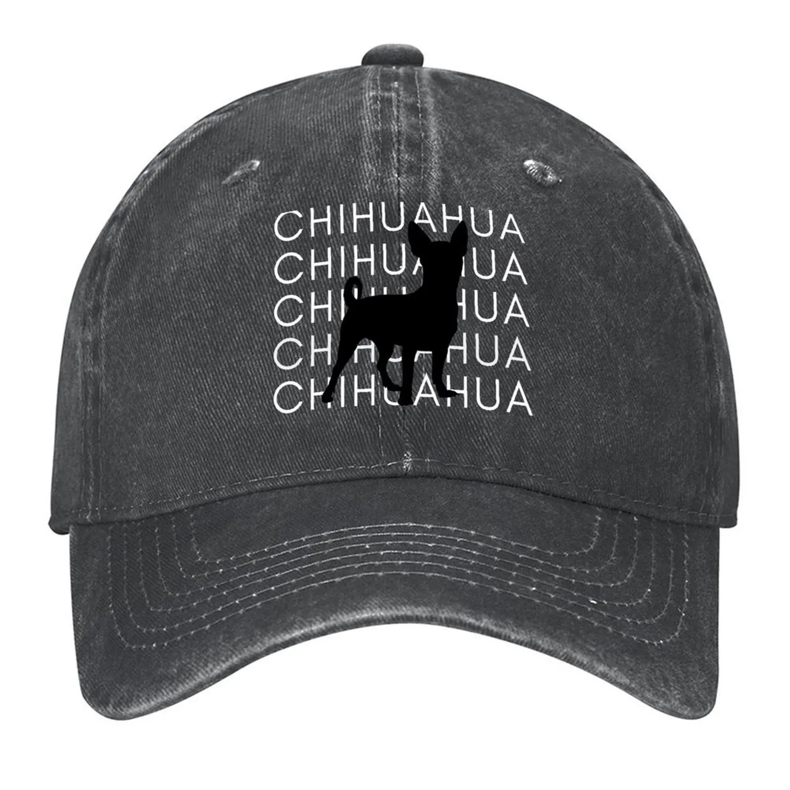 

Feisty Chihuahua: Small Dog, Big Loyalty (black / white) Baseball Cap Male hat Gentleman Hat Hats For Men Women's