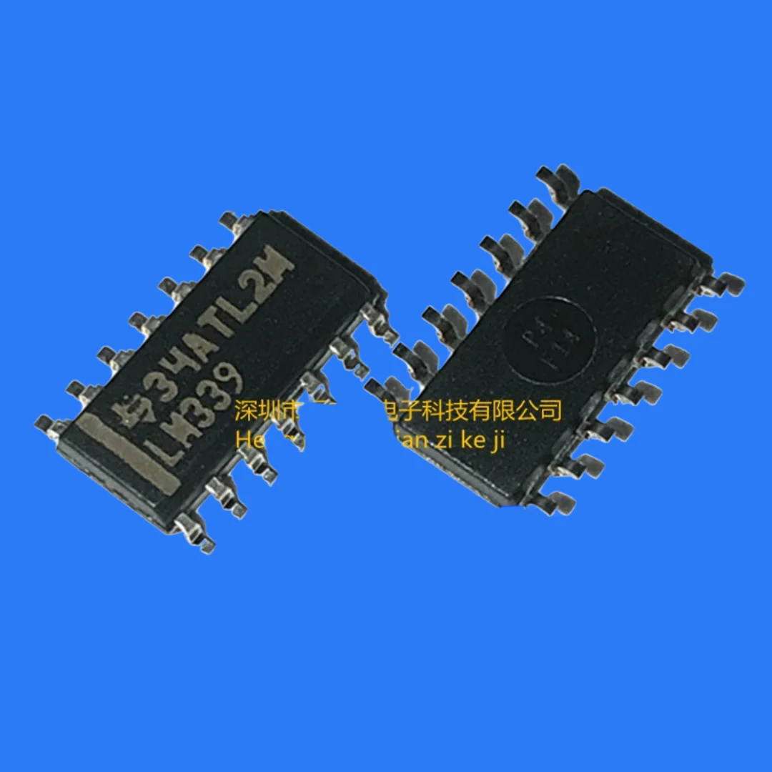 10PCS/new original imported LM339DR LM339 SOP14 patch four-way voltage comparator