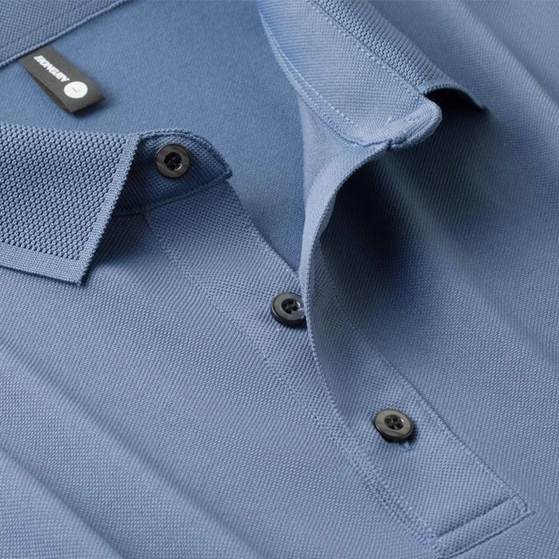 تخصيص شعار قميص بولو الرجال الصيف السراويل كم بولو رجل فاخر الرجال تي شيرت طباعة شعار LS-2407