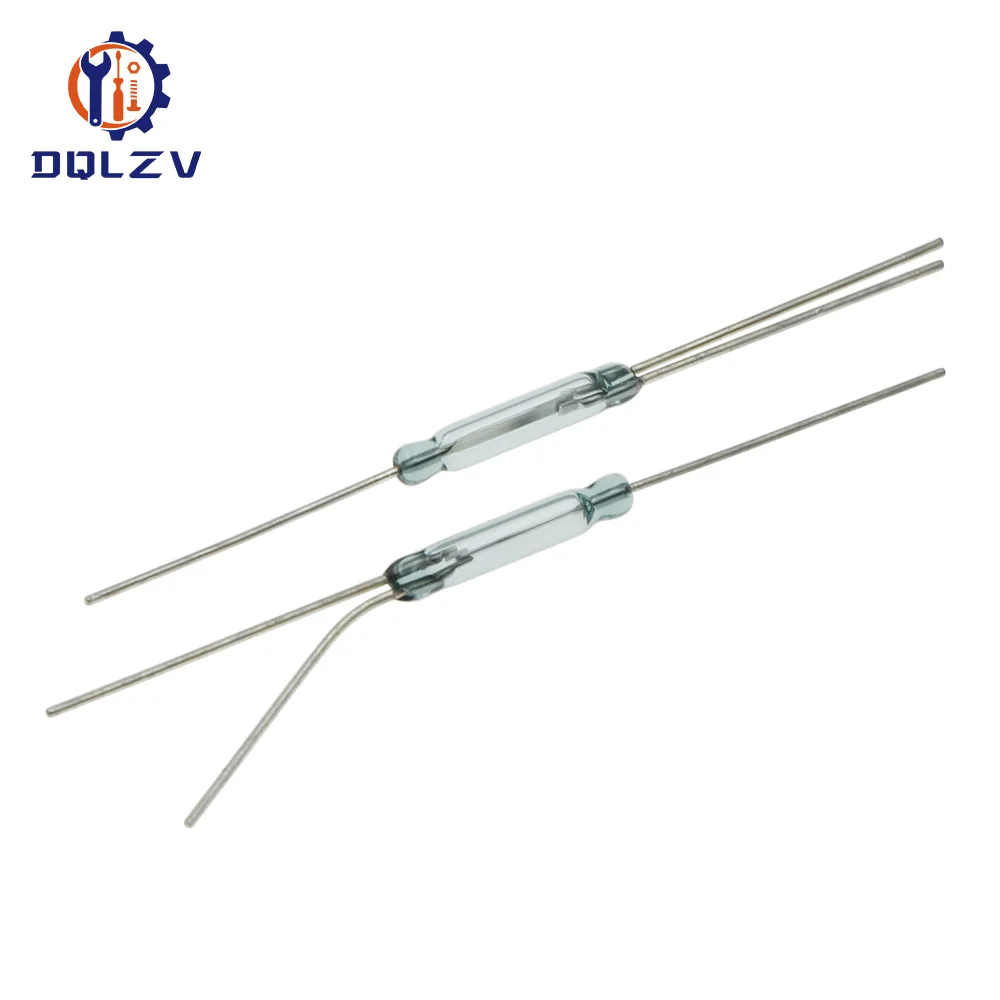 5PCS 100% original Reed Switch 3 pin 2.5X14MM Magnetic Switch Normally Open and Normally Closed Conversion