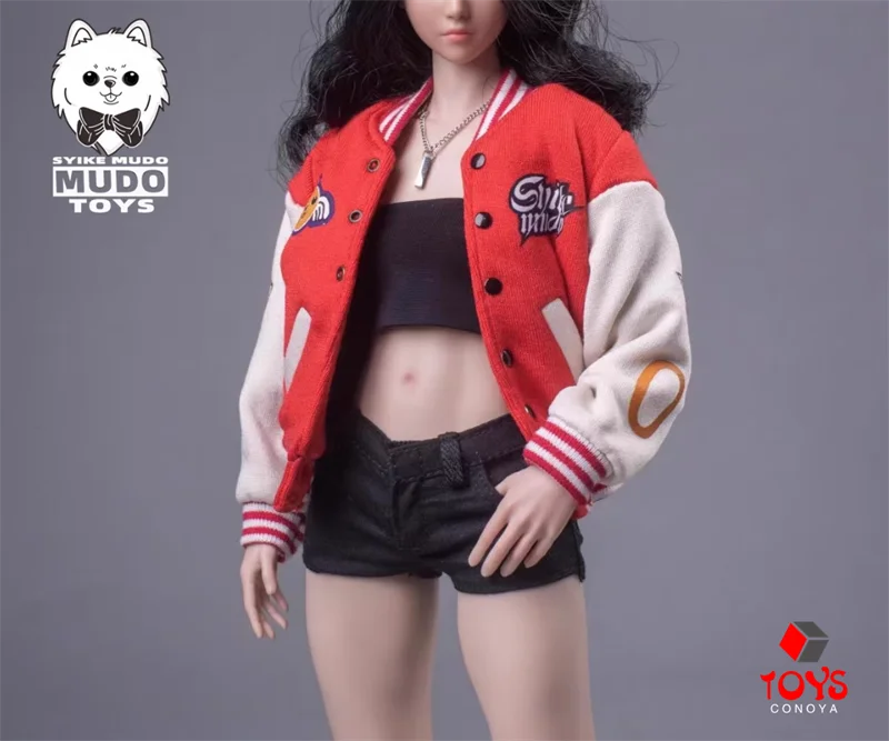 In Stock CTC-004 1/6 Scale Baseball Uniform Jacket Cardigan Clothes Model Fit 12-inch TBL PH Soldier Action Figure Body Dolls