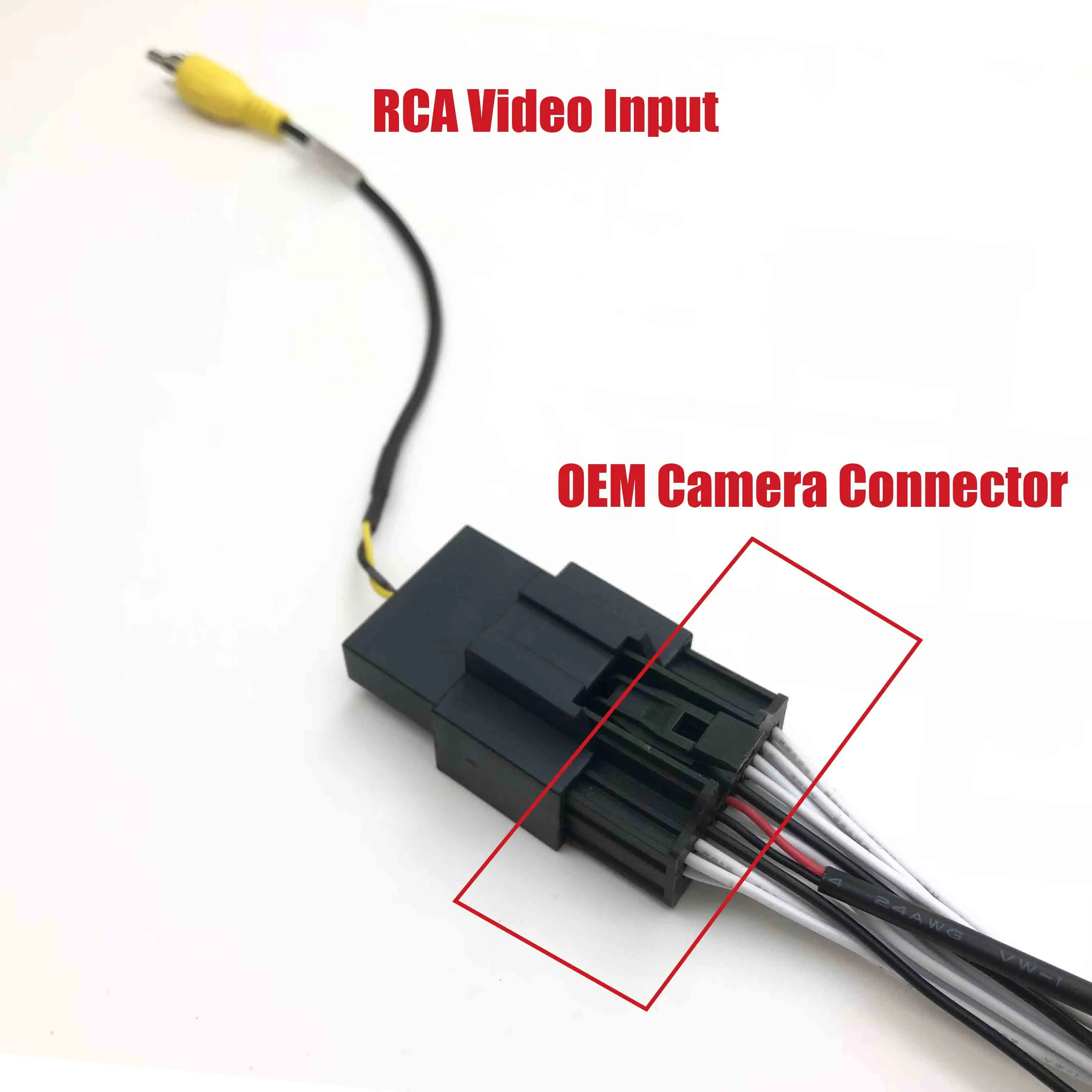 JIAYITIAN For Buick Lacrosse GM Alpheon Opel Insignia C20 Rac Adapter Cable Kit of Oem Reversing Camera Work With Android unit