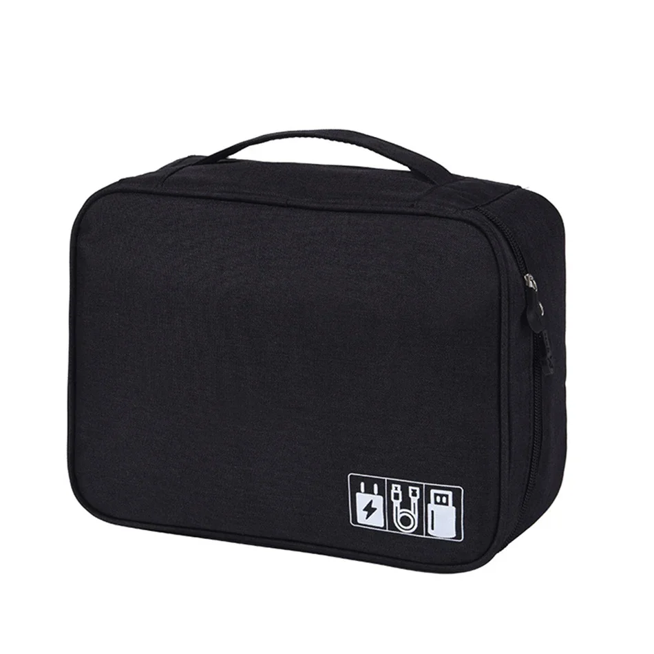 

Travel Cable Bag Travel Charging Treasure Headset Storage Box Multi-function Frame Large Digital Package Travel Essentials