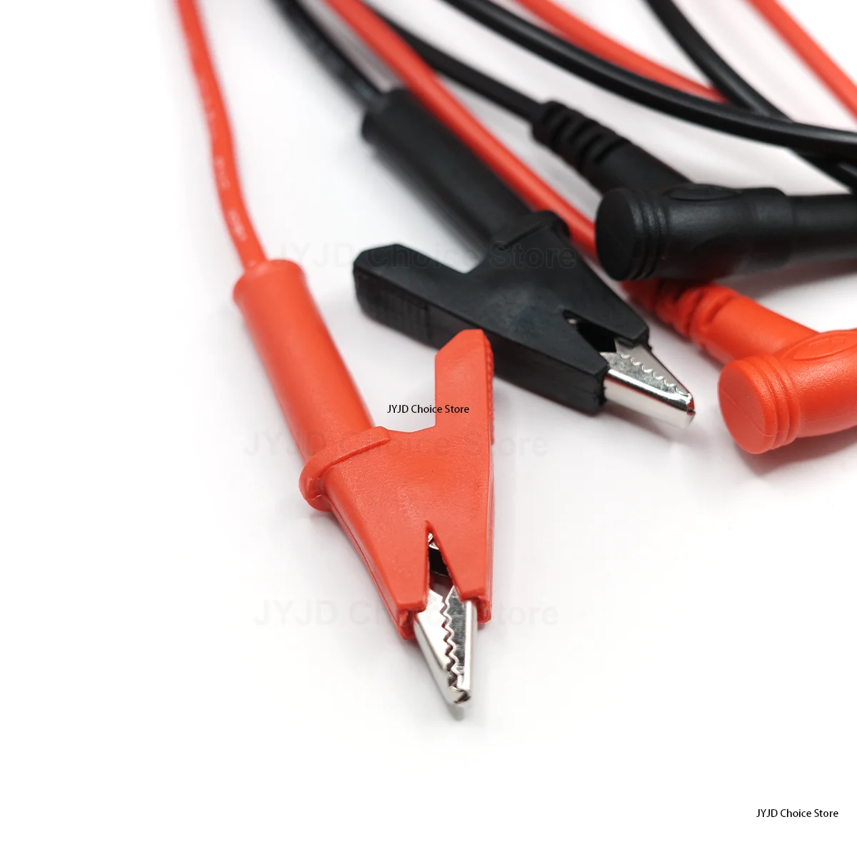 1000V 20A Alligator Clip to Banana Plug Test Cable Lead Connector Dual Probe 4mm Crocodile Clip For Multimeter Measure Tool