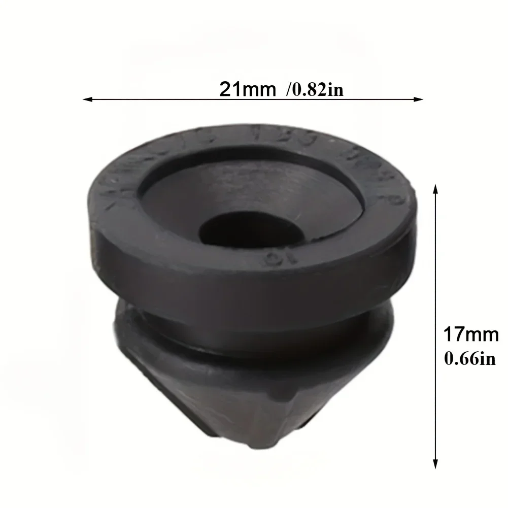 4Pcs Air Filter Housing Shell Rubber Grommet Engine Cover Buffer Bush Set 07C133588 07C133588P For A1/3 Q3, For GOLF, For PASSAT
