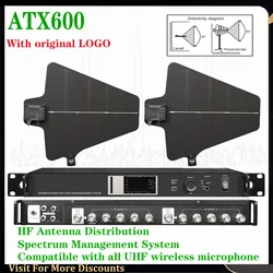 AXT600 UA874 Antenna Distribution System With Spectrum ManagementRF Signal Splitter For Wireless Mic Signal Booster AMP