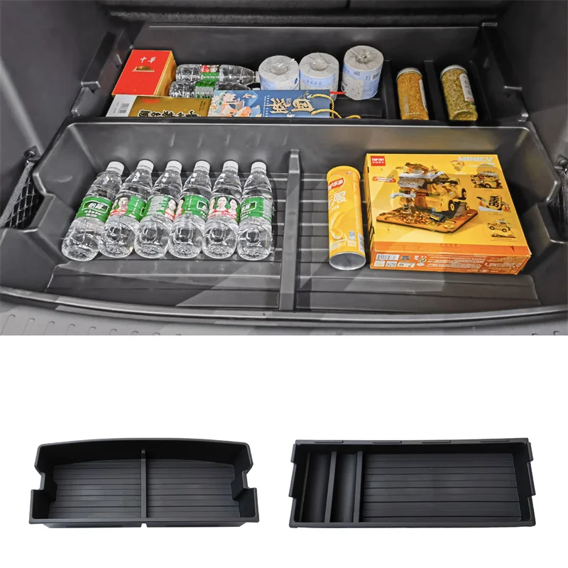 

Car Trunk Organizer Box Large Capacity Auto Multiuse Tools Storage Bag Stowing Tidying For BYD Atto 3 Yuan PLUS EV 2023