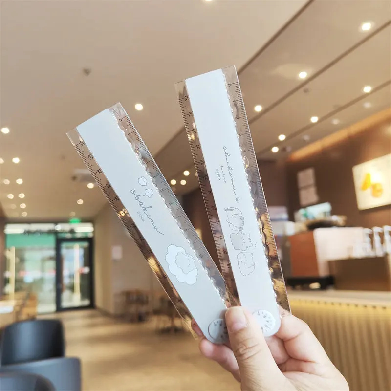 Rotating Folding Rulers Cartoon Multifunctional Folding Ruler Drawings and Measuring Learning Supplies Creative Stationery Gifts