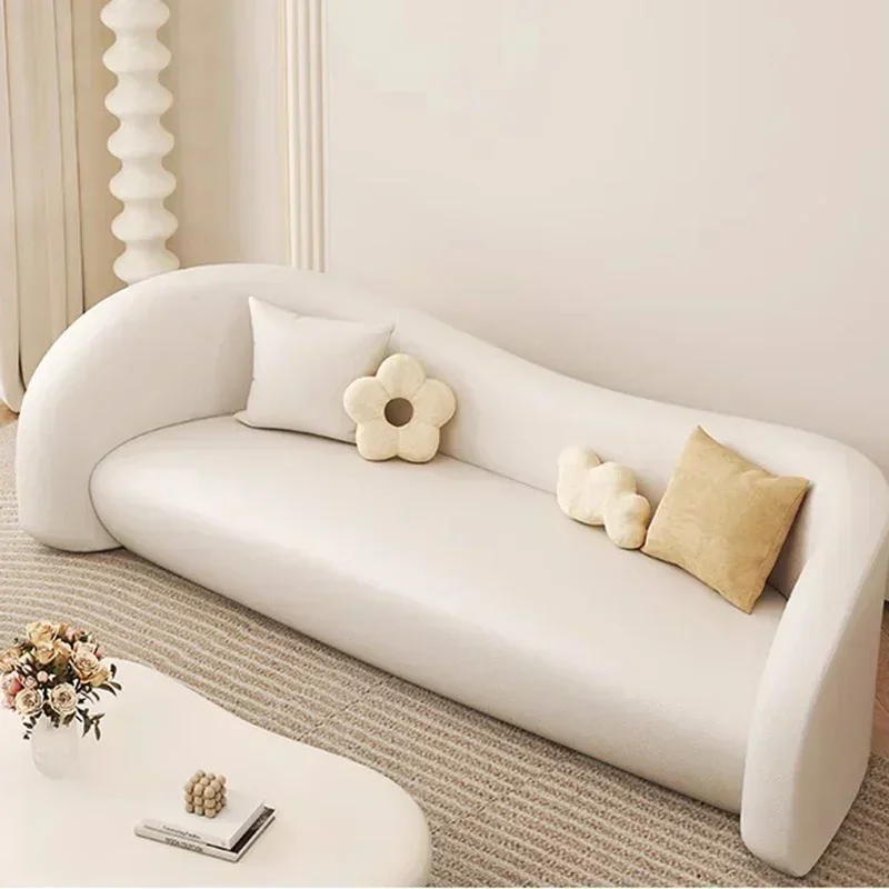 Canapés de salon modernes avec doublure blanche, canapés relaxants italiens, meubles de maison minimalistes, Oturma OdasReebok oke epeleri