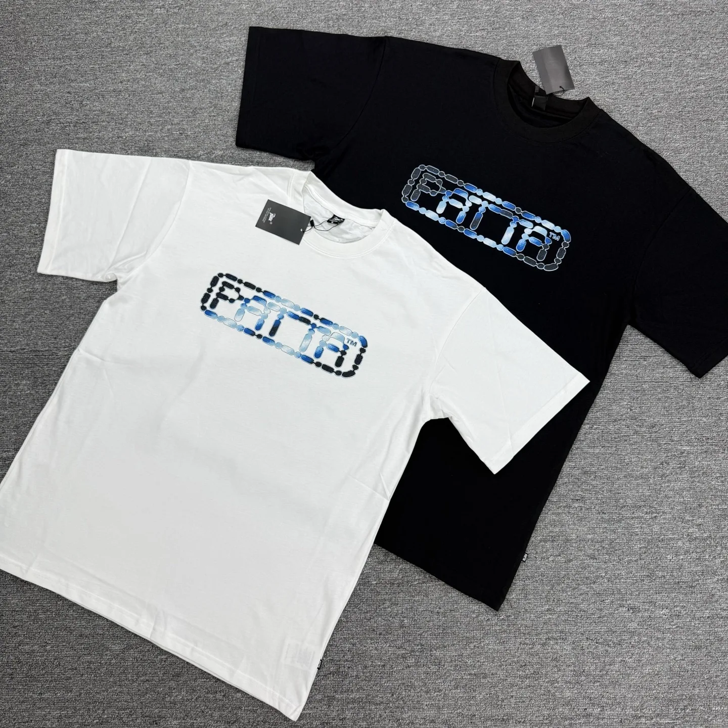 

Футболка Patta 26ss для мужчин и женщин, черная, белая, топы-футболки