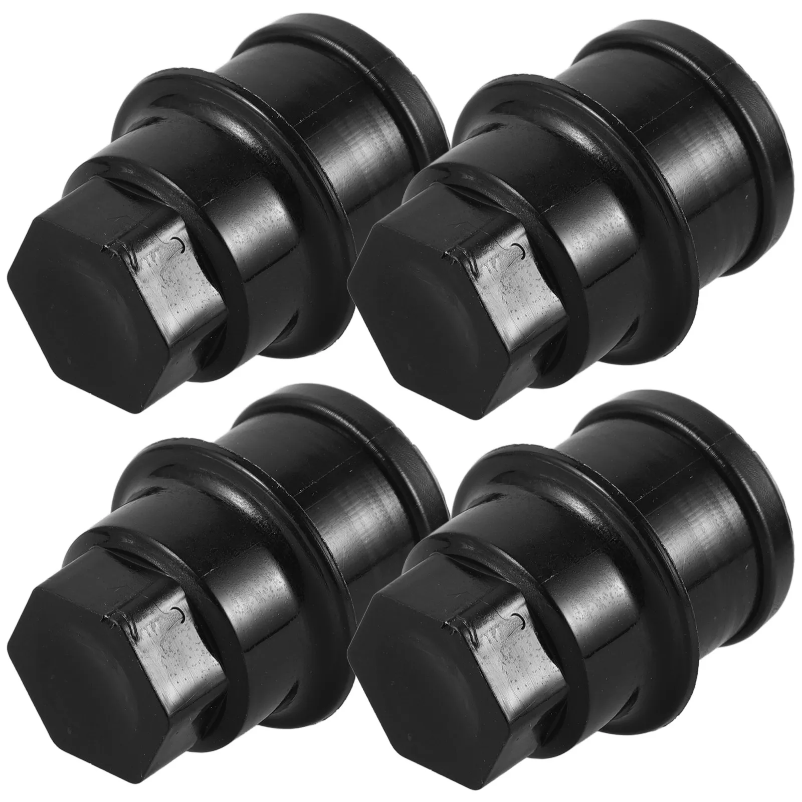4Pcs Lug Nut Cap Covers for Car Wheel and Tire Applications Heavy Duty Solid Construction Quick Tool Free Installation Stylish
